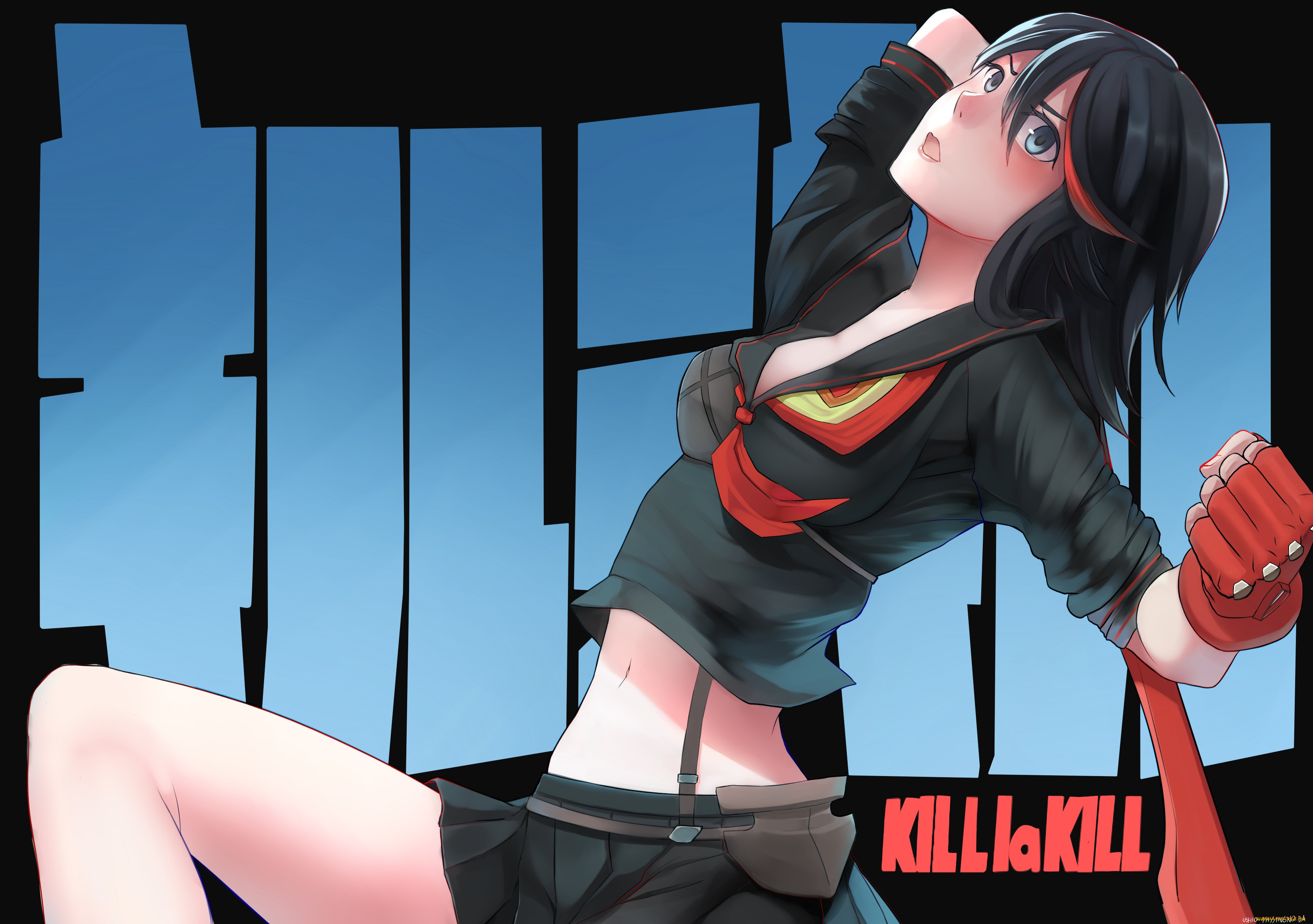 , kill la kill, kill, la, ragecndy, kuroi, mato